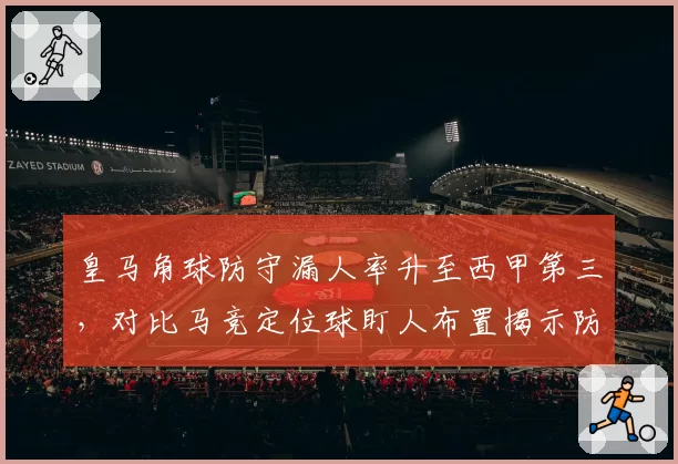 皇马角球防守漏人率升至西甲第三，对比马竞定位球盯人布置揭示防空差距
